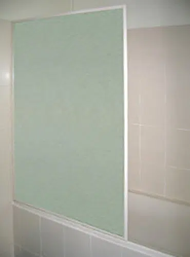 Framed Fixed Panel Bath Screen | Speedy Shower Screens